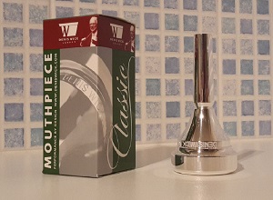 管楽器・吹奏楽器 Denis Wick 3L TUBA Mouthpiece Classic Tuba Mouthpiece - Silver Plated - Denis Wick