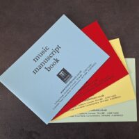 A5 Music Manuscript Book