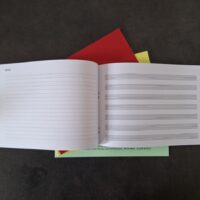 A5 Music Manuscript Book